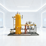 Large-scale LPG vaporization unit