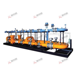 Follow-up flow type gas mixing